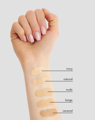 Лек фон дьо тен за лице с матиращо покритие до 12h, 04 Beige Nutridome - 3