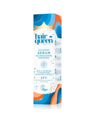 Серум за развалени краища с масло от авокадо и черен кимион Hair Queen