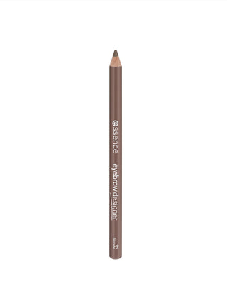 Светлокафяв молив за вежди с практична четка за вежди DESIGNER 04 Essence