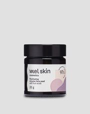 Изсветляващ ензиматичен скраб за лице с плодови киселини, Mel Skin