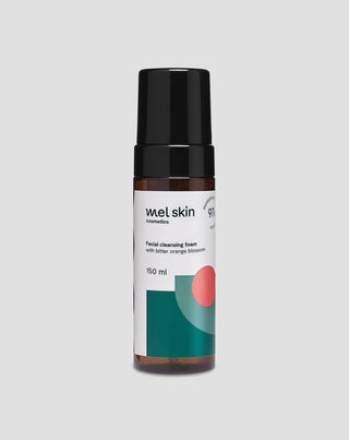 Почистваща пяна за лице с цвят от горчив портокал, Mel Skin - 1
