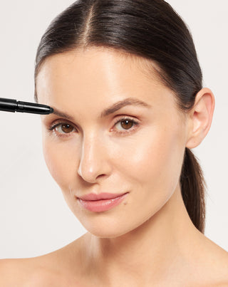 Черен восък за вежди в молив с рициново масло с ефект на ламиниране Nutridome - 2