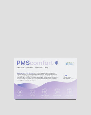 Хранителна добавка за жени при предменструален синдром PMS Comfort Gardenpharm - 1