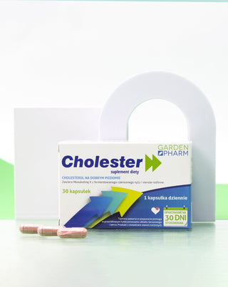 Капсули подпомагащи за поддържане на правилното ниво на холестерол Cholester GardenPharm - 2