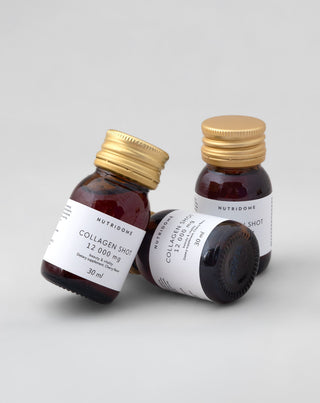 Течен колаген на шот 12 000 mg с витамини, хранителна добавка Nutridome 30 ml - 3