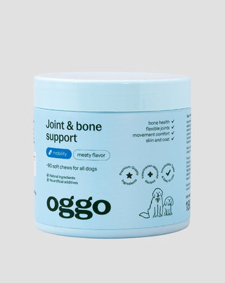 joint & bone support добавка за кучета за стави и кости oggo 180 g - 1