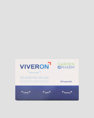 Капсули за либидо и потентност с женшен и бабини зъби Viveron GardenPharm 30 капсули - 1