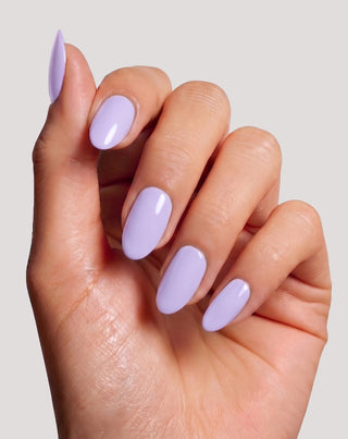 Хибриден лак за нокти UV/LED Purple Twilight 004 Nutridome - 2