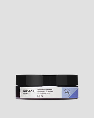 Нормализиращ крем за проблемна кожа с масло от черен кимион, Mel Skin - 1