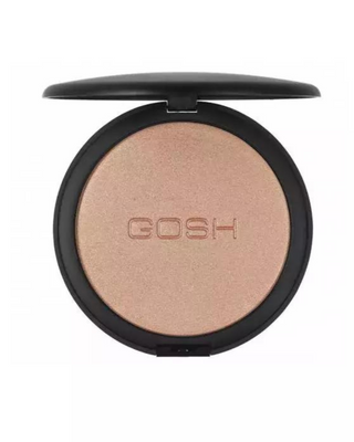 Бронзантна пудра с озаряващ ефект Giant Sun Powder 001 Златен Металик Gosh - 1