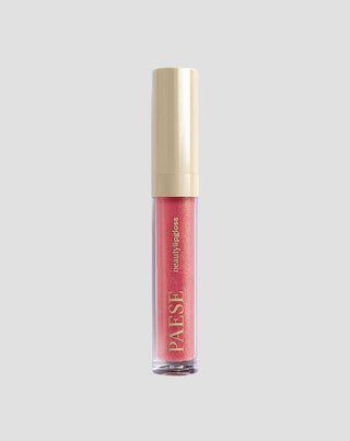 Гланц с частици, оптически увеличаващ устните, огледален ефект 04 Glowing Lipgloss Paese - 1