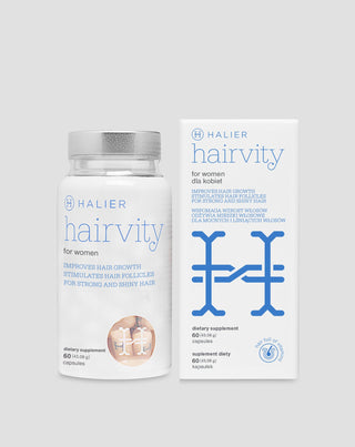 Таблетки против косопад и за растеж на коса за жени Hairvity Halier 60 капсули - 5