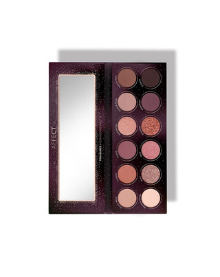 Палитра от пресовани сенки Treasures Affect Professional Cosmetics - 2