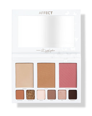 Butterfly Makeup палитра от ружове и бронзанти на Affect Professional Cosmetics - 4