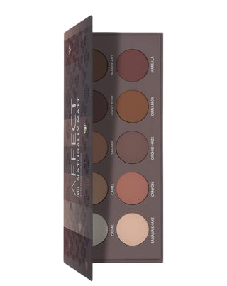 Палитра от пресовани сенки Naturally Matt Pressed Eyeshadows Palette Affect Professional Cosmetics - 2
