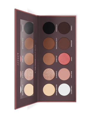 Палитра от трайни пресовани сенки Pure Passion Affect Professional Cosmetics - 2