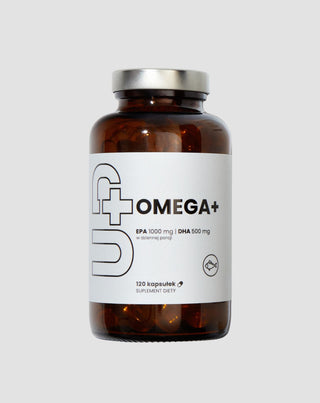 Хранителна добавка Up Omega+ UP Ненаситени мастни киселини Omega-3 Health Pharma 120 капсули - 1