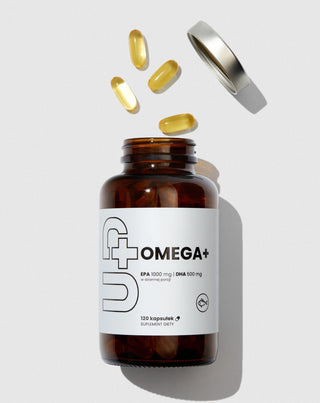 Хранителна добавка Up Omega+ UP Ненаситени мастни киселини Omega-3 Health Pharma 120 капсули - 2