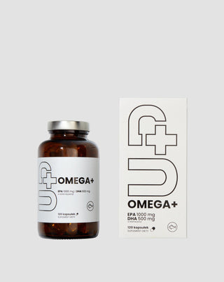 Хранителна добавка Up Omega+ UP Ненаситени мастни киселини Omega-3 Health Pharma 120 капсули - 3