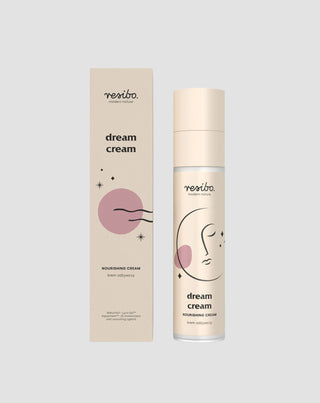 Възстановяващ крем Dream Cream за лице нивелиращ умора и дехидратация 50 ml Resibo - 4