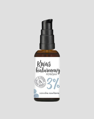 Серум с тройна хиалуронова киселина 3% за хидратирана и стегната кожа E-Fiore - 1