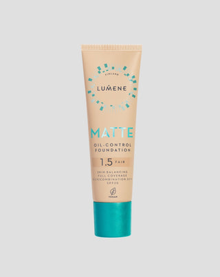Матиращ грунд с висока степен на прикриване Matte 1.5 Fair със SPF 20 Lumene - 1