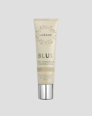 Изглаждащ грунд с висока степен на прикриване до 16 ч Blur 2 Soft Honey с SPF 15 Lumene - 1