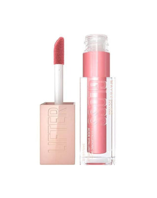 Гланц за устни с хиалуронова киселина и витамин Е Lifter Gloss 004 Silk Maybelline - 3