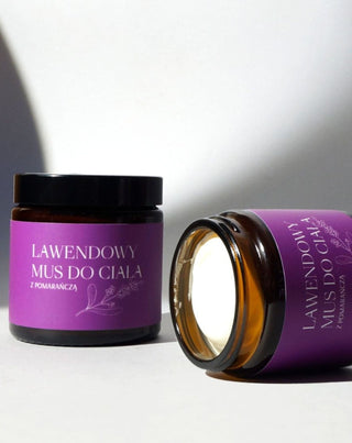 Лавандулов мус за тяло за раздразнена и изсушена кожа с масло от лавандула Mglife - 2