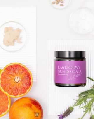 Лавандулов мус за тяло за раздразнена и изсушена кожа с масло от лавандула Mglife - 4