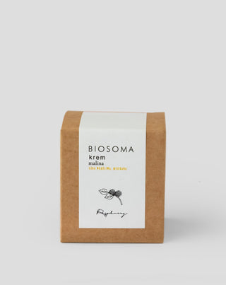 Подхранващ и овлажняващ крем за лице с малина и хиалуронова киселина Biosoma - 2