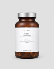 Omega-3 Nutridome за имунитет и правилно функциониране на мозъка, сърцето и зрението 60 капсули