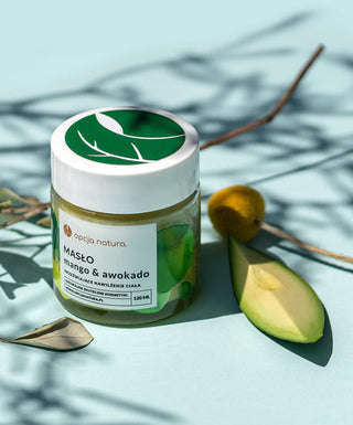 Масло за тяло за суха, развалена и почерняла от загар кожа Mango & Awokado Opcja Natura - 2