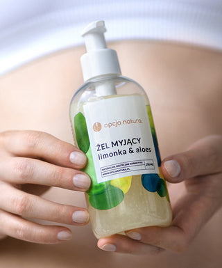 Гел за миене на тялото и лицето Лимонка и алое вера 100% естествен Opcja Natura - 2