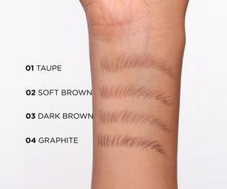 Ултрапрецизен оформящ молив за вежди № 01 сиво Micro Precise Brow Pencil Eveline - 2