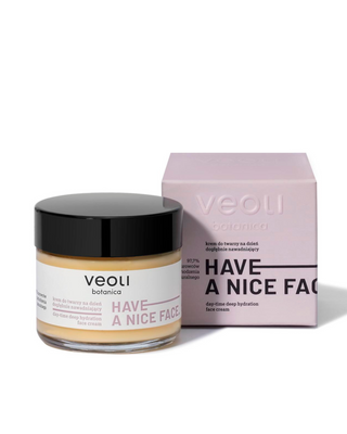 Дневен крем за лице дълбоко хидратиращ Have a nice face Veoli Botanica - 1