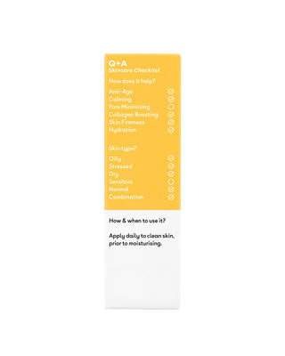 Възстановяващ серум за лице с пептиди Peptide Facial Serum Q+A - 3