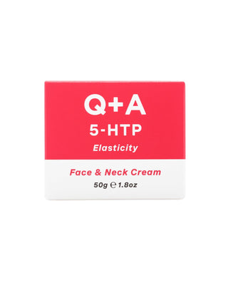 Стягащ крем за лице и врат с аминокиселина 5-HTP Face & Neck Cream Q+A - 2