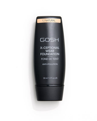 Средно покритие дълготраен фон дьо тен x-ceptional wear нюанс 12 natural Gosh - 1