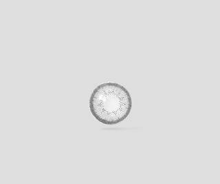 Сиви графитни контактни лещи цветни нулеви месечни grey moons no. 3 Ovio - 3