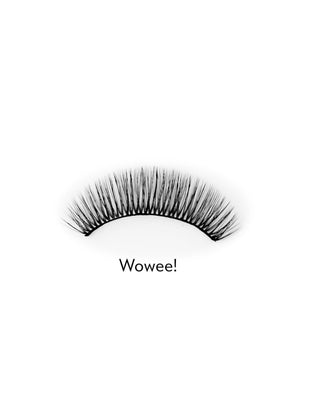 Изкуствени мигли с лента 2d за многократна употреба лесни за приложение Wowee! Bamm!Lashes - 2