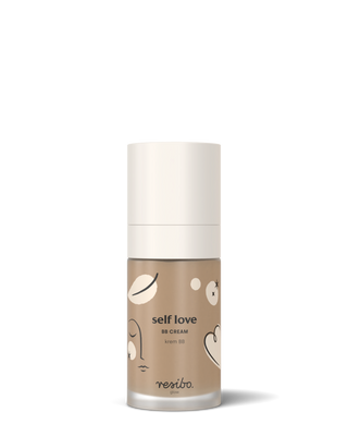 Естествен и екологичен крем BB Self Love за лице с оттенък Слънчево бежово 30 ml Resibo - 1