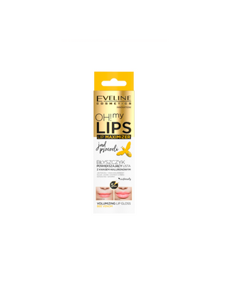 Гланц за увеличаване на устни с хиалуронова киселина с пчелен яд Oh! My Lips Lip Maximizer Eveline - 1