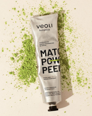 Ензимен пилинг с AHA 10 %, PHA 10 %, BHA Matcha power peel Veoli Botanica - 2