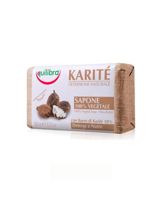 Equilibra сапун с масло от карите за лице и тяло - 1
