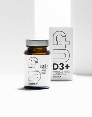 Хранителна добавка Up D3+ Витамин D3 в съчетание с магнезий UP Health Pharma 60 капсули - 2