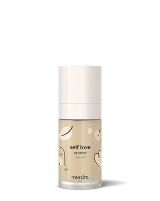Натурален и органичен Self Love BB крем за лице в нюанс Light Beige 30 ml Resibo - 1