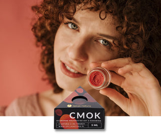 Защитна смазка за устни с клюква cmok Opcja Natura - 6
