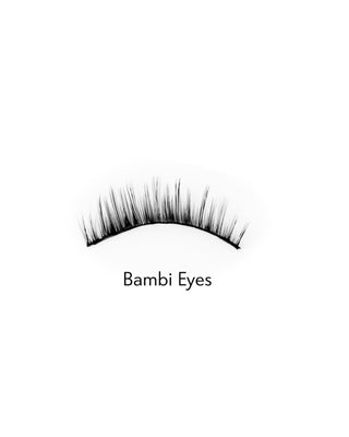 Изкуствени мигли с лента 2d за многократна употреба меки и леки Bambi Eyes Bamm!Lashes - 2