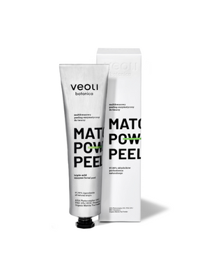Ензимен пилинг с AHA 10 %, PHA 10 %, BHA Matcha power peel Veoli Botanica - 1